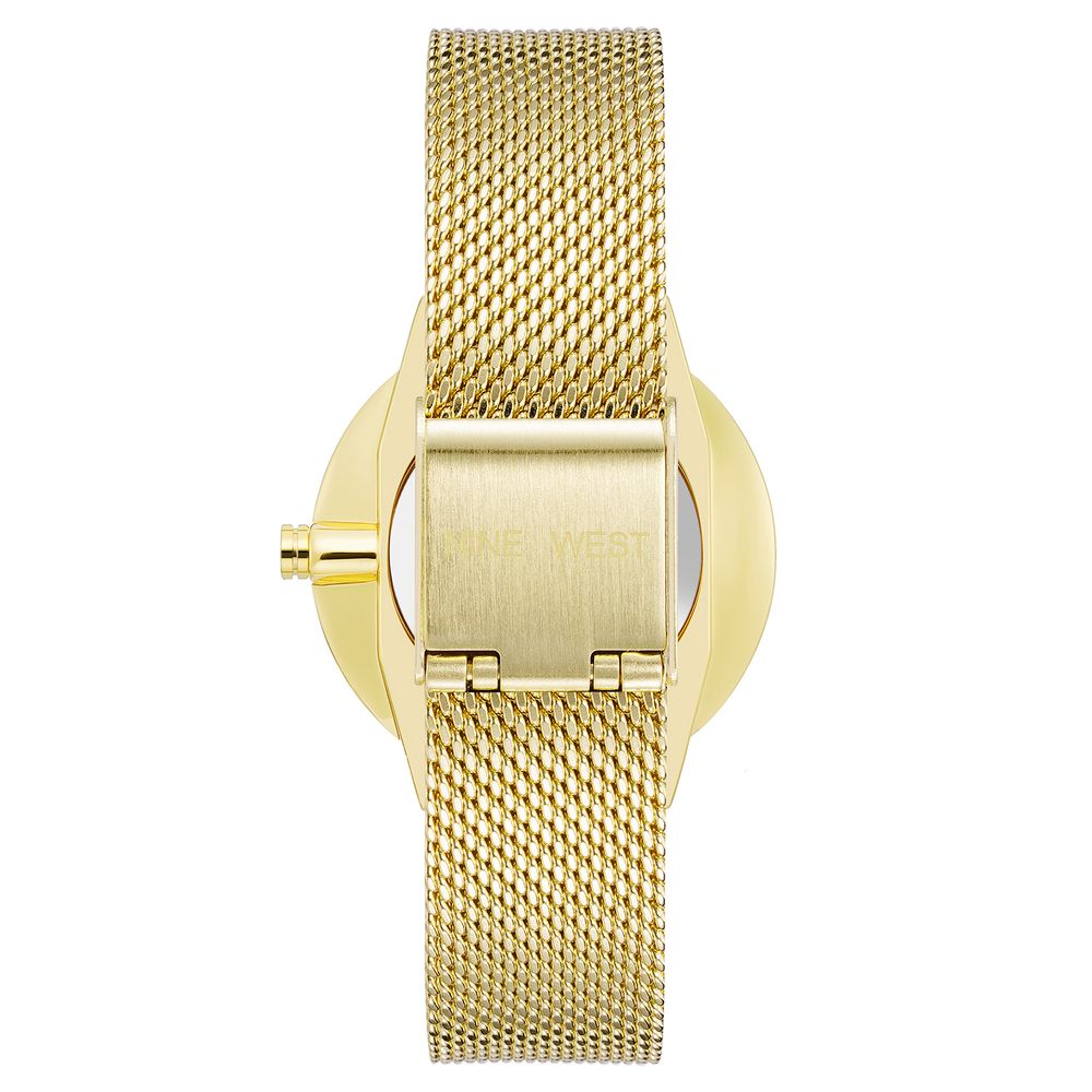 Gold Stainless Steel Dress Watch