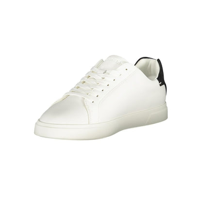 White Leather Women Sneaker