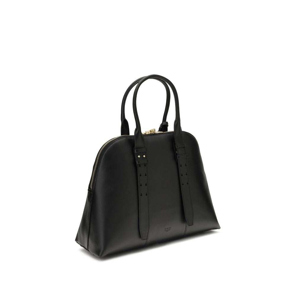 Black Calf Leather Bos Taurus Shoulder Bag