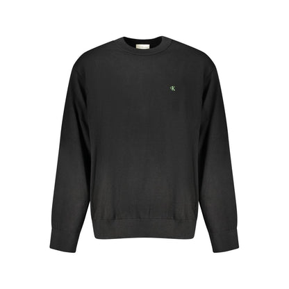 Black Cotton Sweater