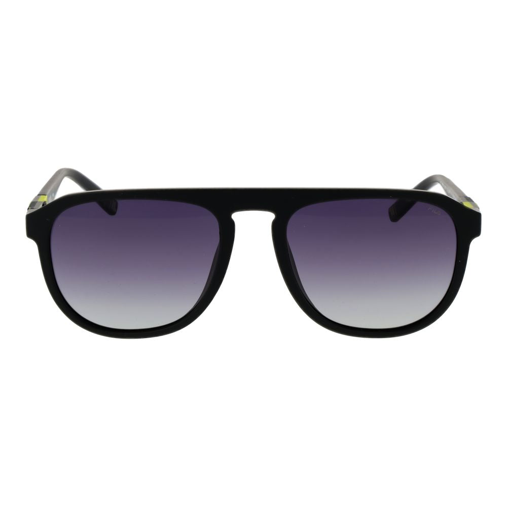 Black Rubber Sunglasses