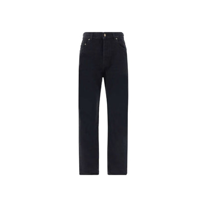 Black Cotton Jeans Denim