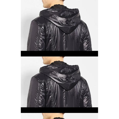 Blue Nylon Jackets & Coat