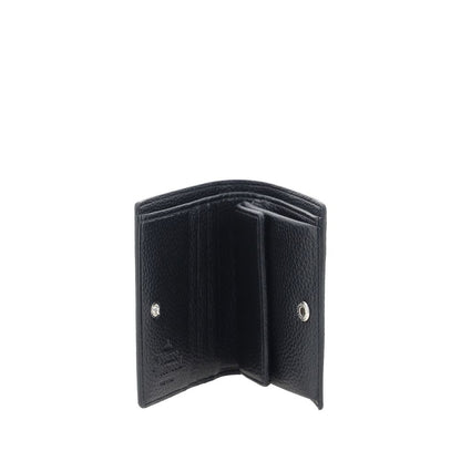 Black Calf Leather Bos Taurus Wallet
