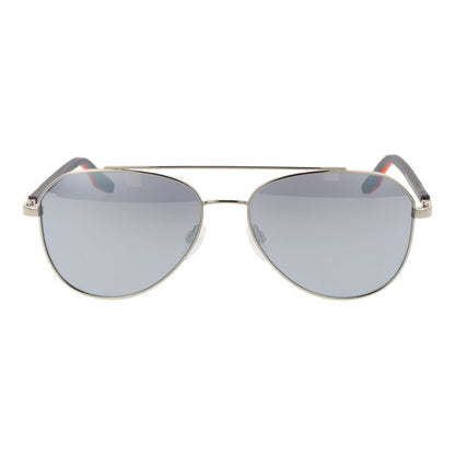 Silver Rubber Sunglasses