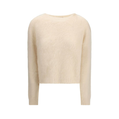 Beige Polyamide Sweatshirt