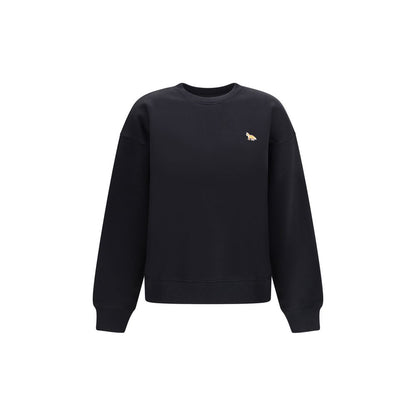 Black Cotton Sweatshirt