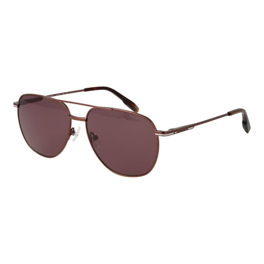Brown Metal Sunglasses