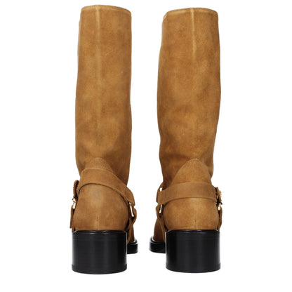 Brown Leather Ankle Boots