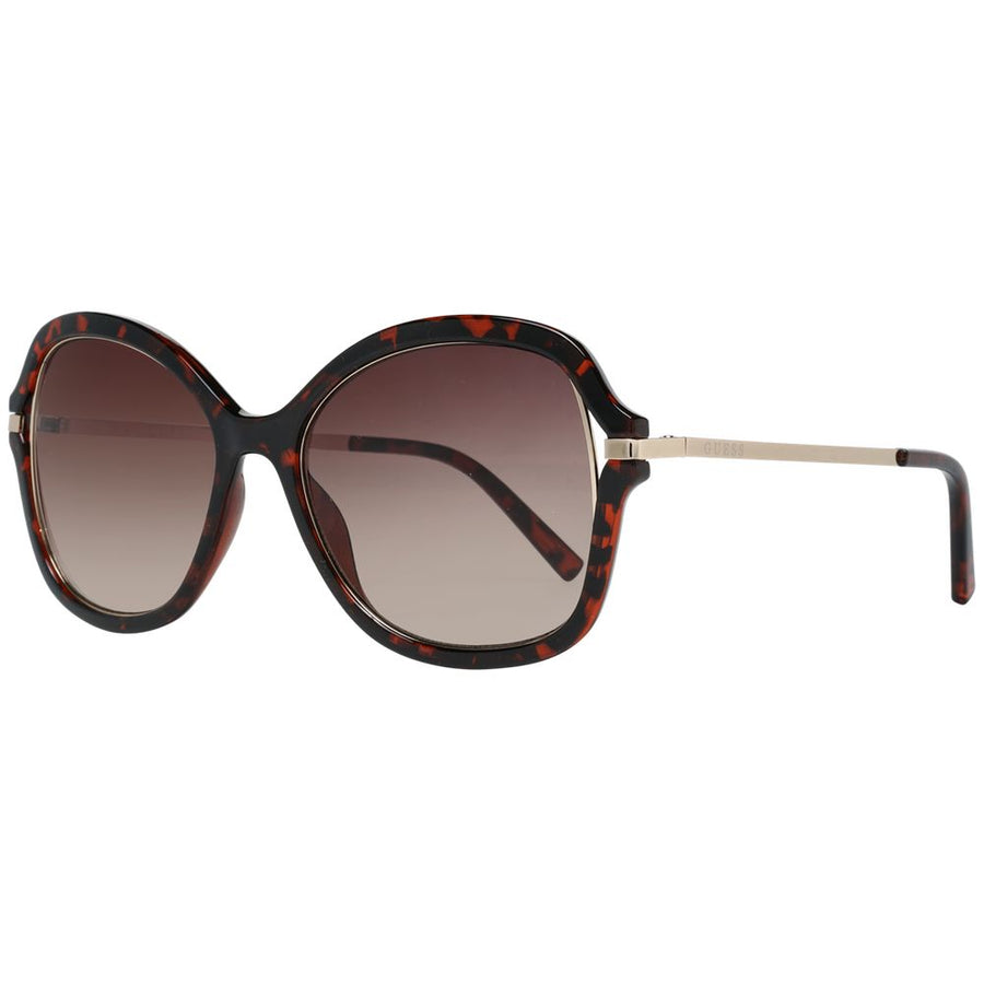 Brown Metal & Plastic Sunglasses