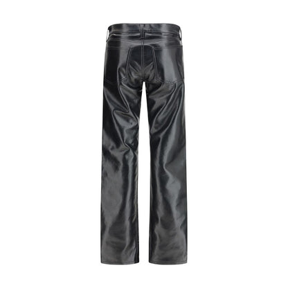 Black Leather Pants