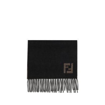 Black Wool Scarf