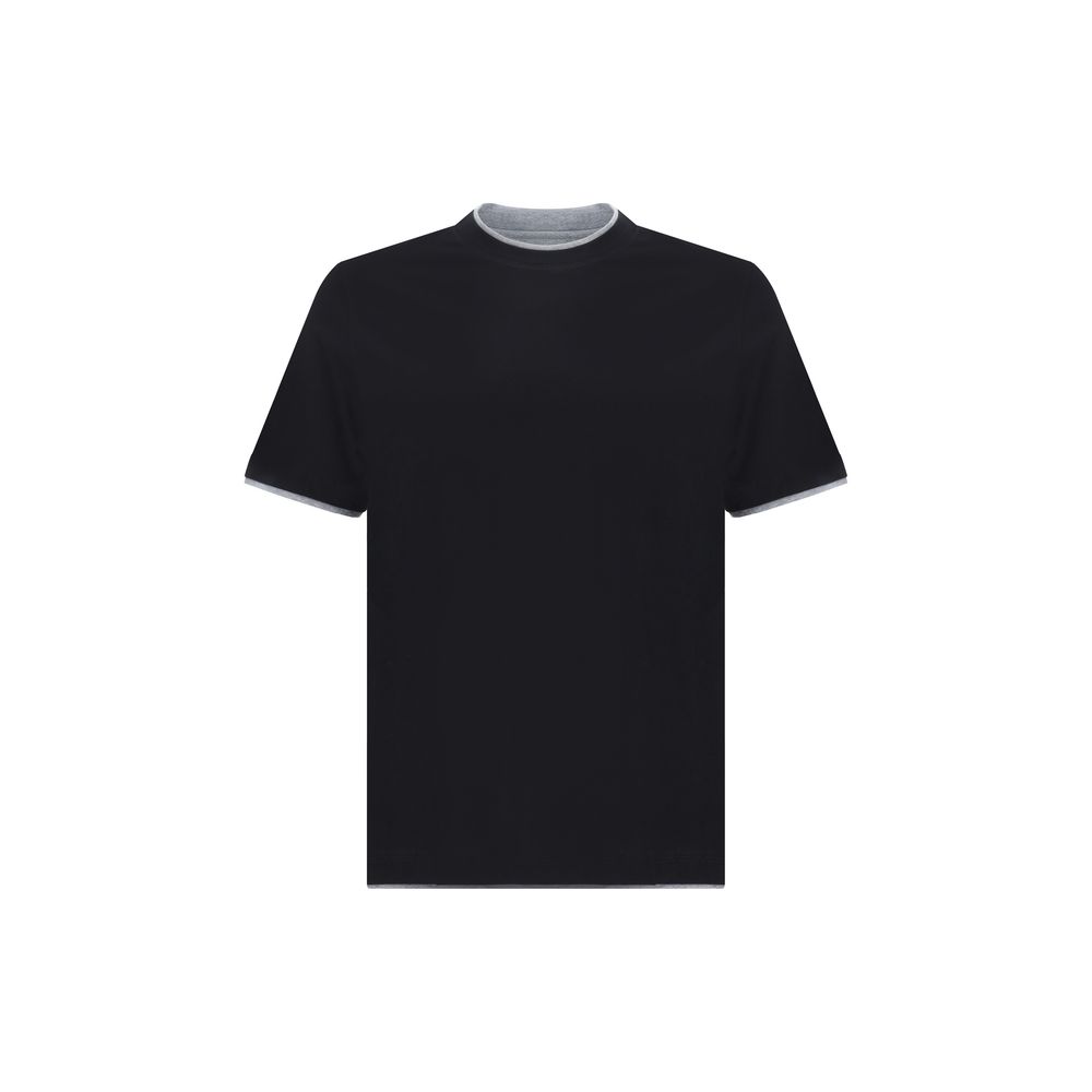 Black Cotton T-Shirt