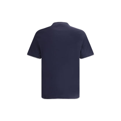Blue Cotton T-Shirt