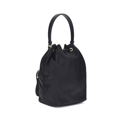 Black Polyamide Backet Bag