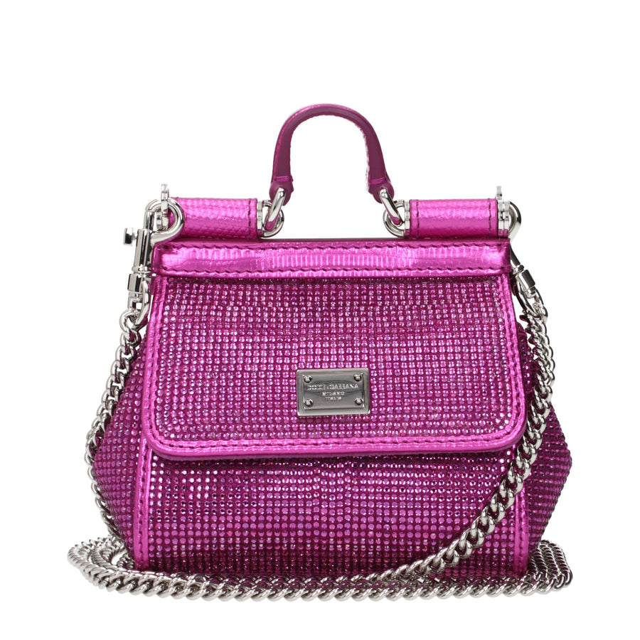 Pink Satin Handbag