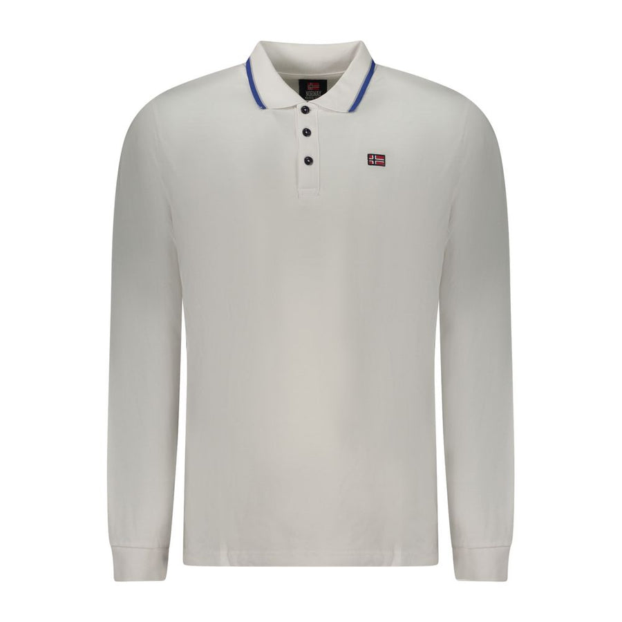 Bianco Cotton Men Polo Shirt