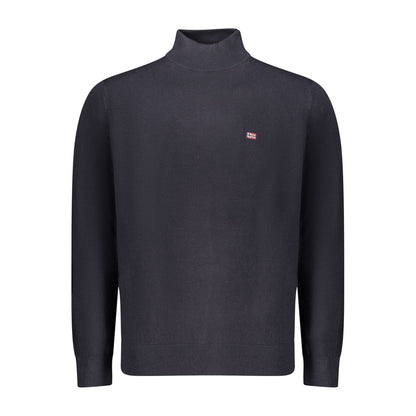 Blue Wool Men's Sweater
