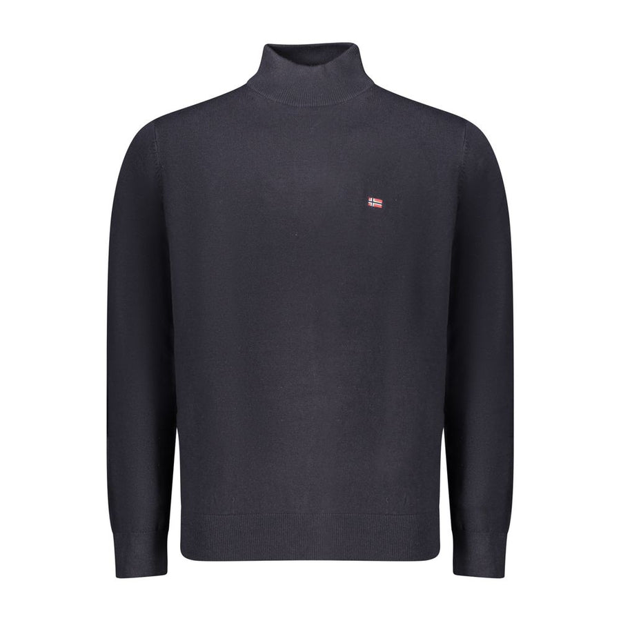Blue Wool Men's Sweater