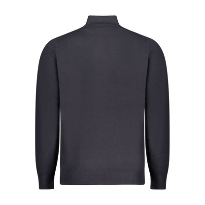 Blue Wool Men's Sweater