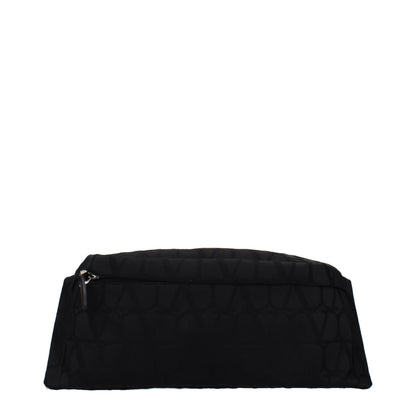 Black Fabric Backpack