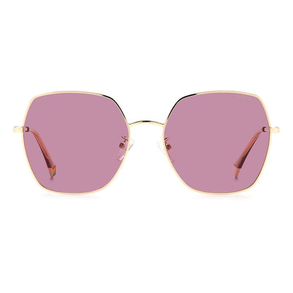 Rose Gold Stainless Steel Sunglasses