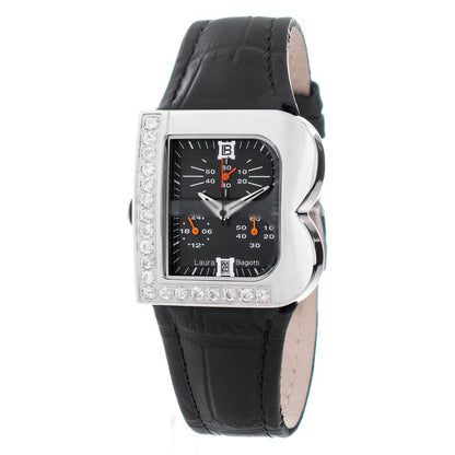 Black Stainless Steel Dress Watch