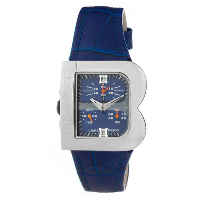 Purple Leather Dress Watch