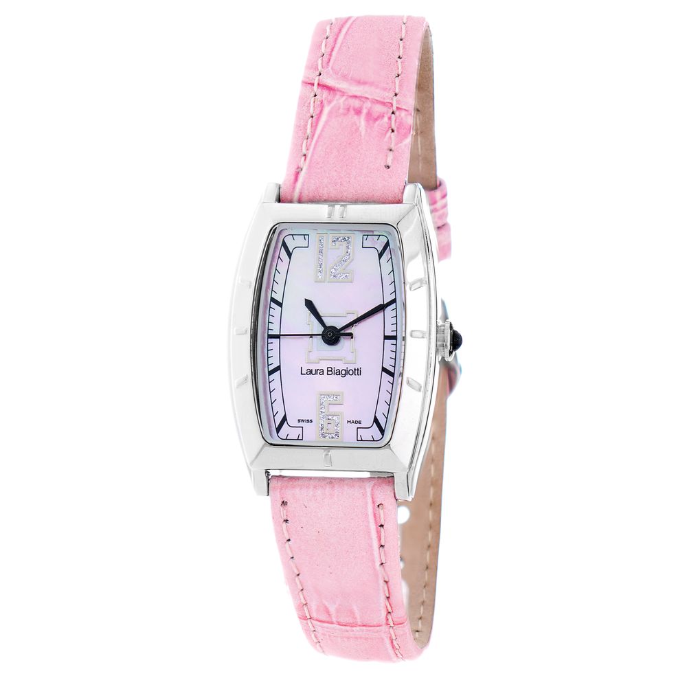 Multicolor Leather Dress Watch