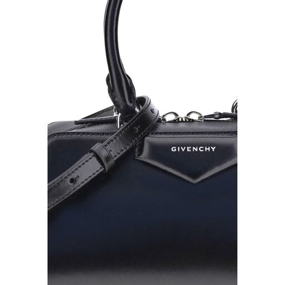 Black Calf Leather Bos Taurus Handbag