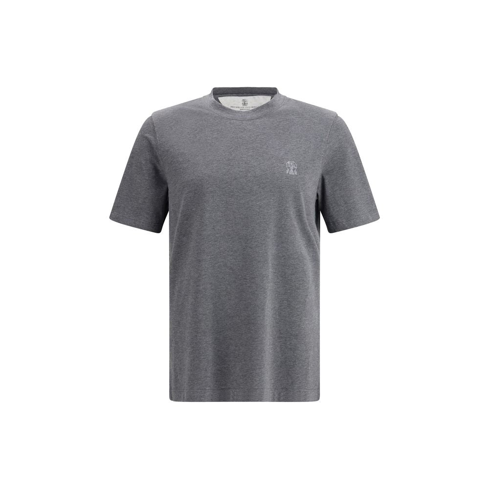 Gray Cotton T-Shirt
