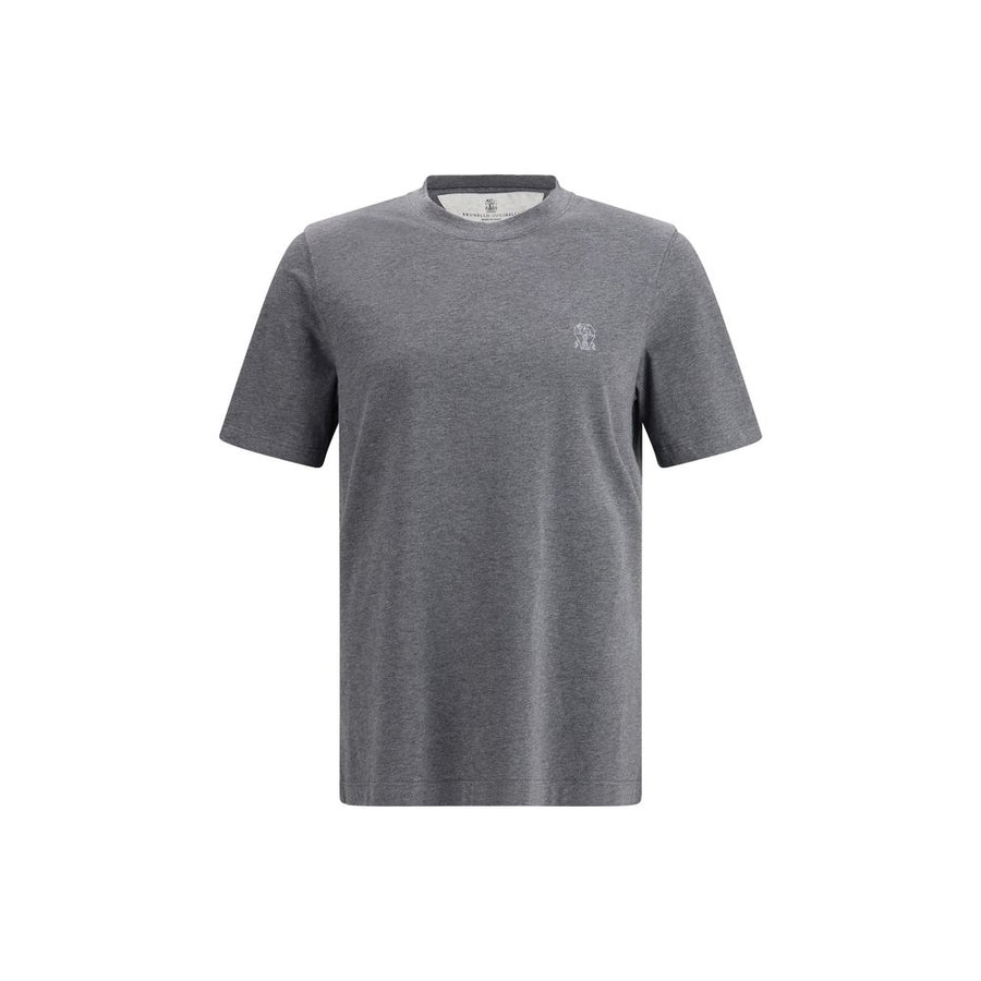 Gray Cotton T-Shirt