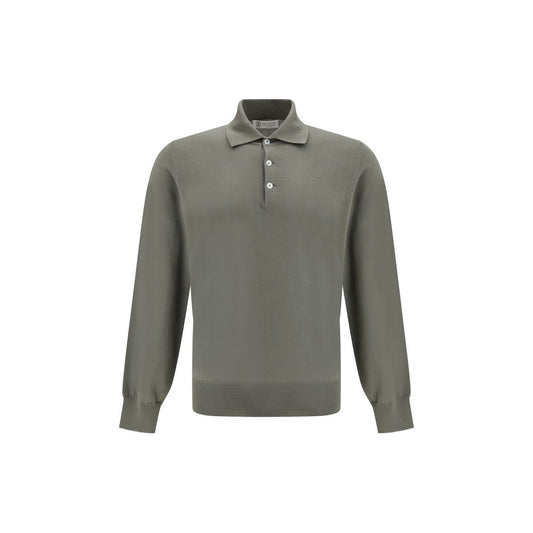 Bicolor Cotton Shortsleeve Shirt