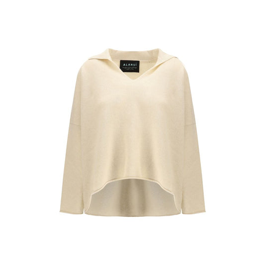 Beige Cashmere Sweater