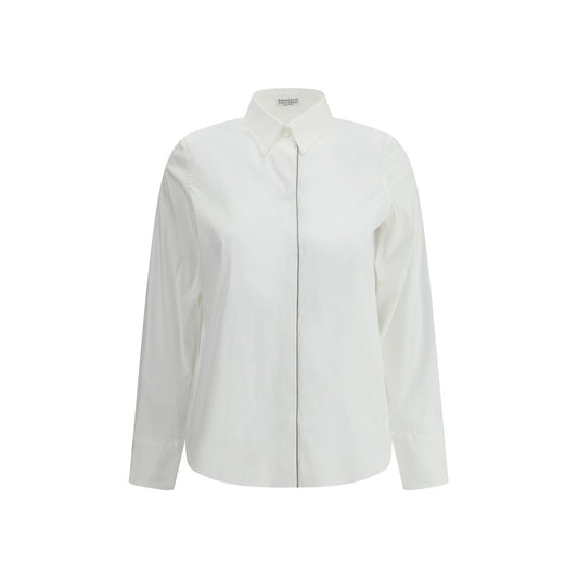 White Cotton Dress Shirt