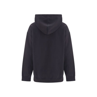 Black Cotton Sweatshirt