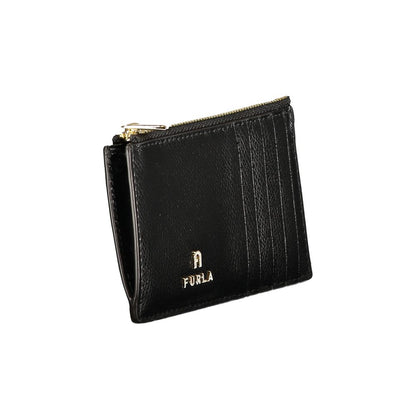 Black Leather Women Wallet