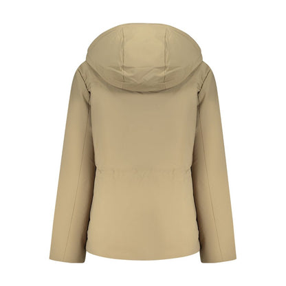 Marrone Polyester Woman Jacket