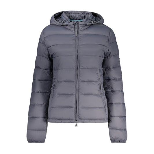 Grigio Polyester Women's Jacket