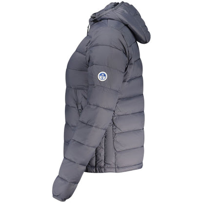 Grigio Polyester Women's Jacket