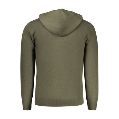 Verde Poliammide Men Cardigan