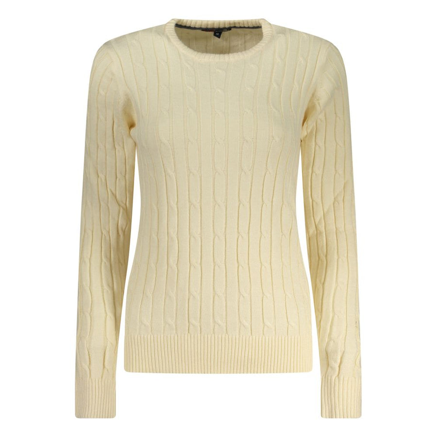 Bianco Viscosa Donna Maglia