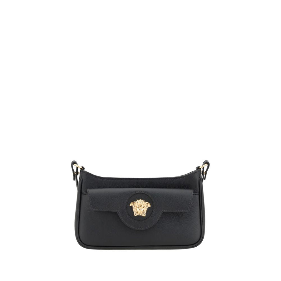Black Calf Leather Bos Taurus Shoulder Bag
