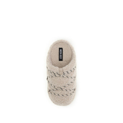 Beige Polyamide Flats
