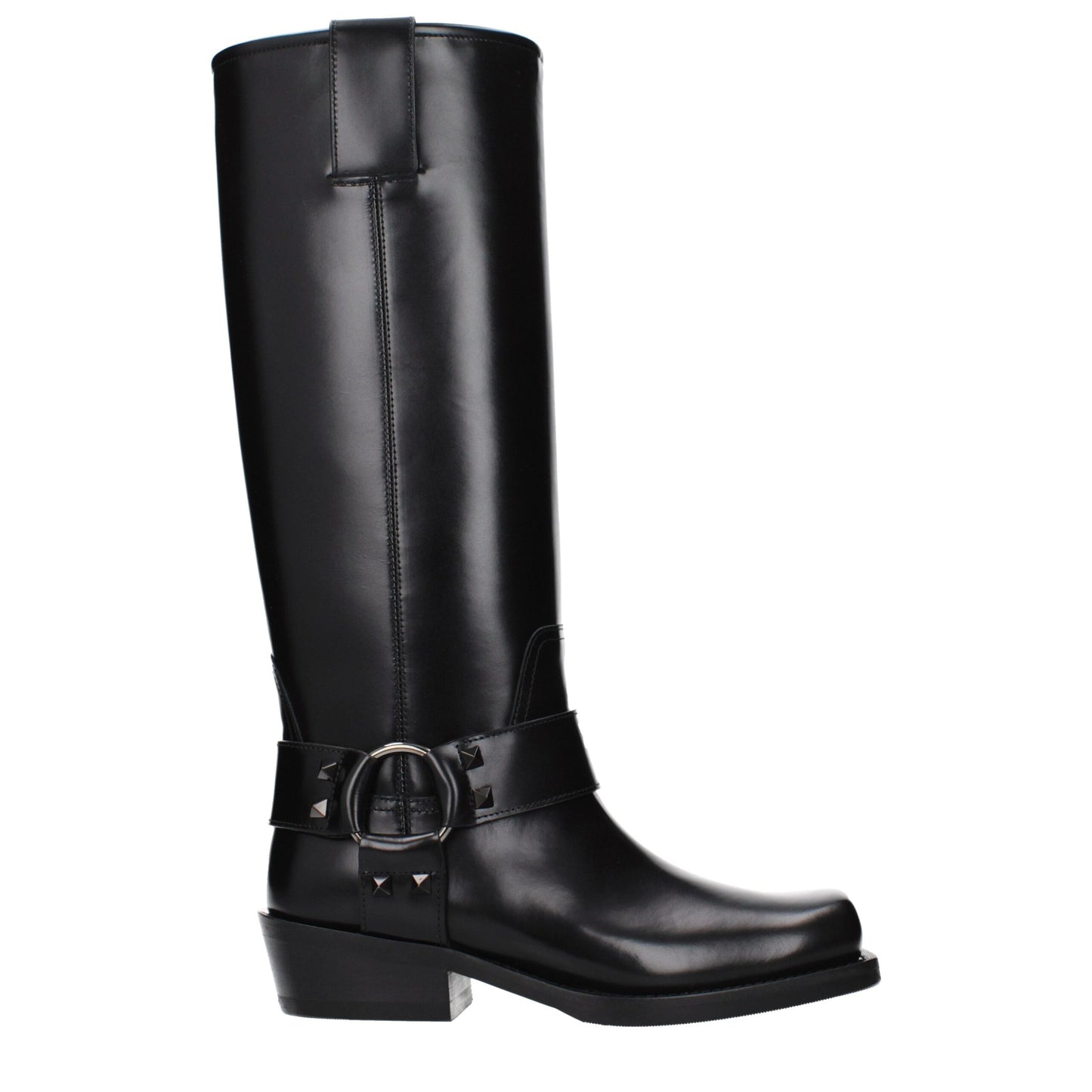 Black Leather Boots