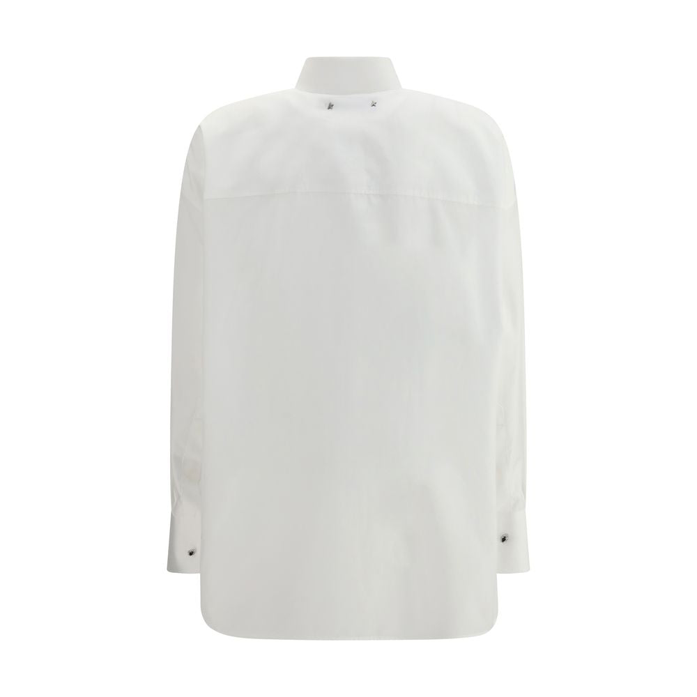 White Cotton Dress Shirt