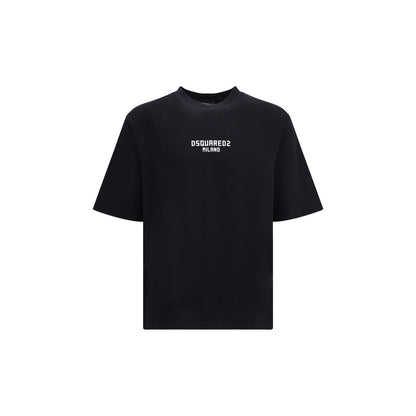 Black Cotton T-Shirt