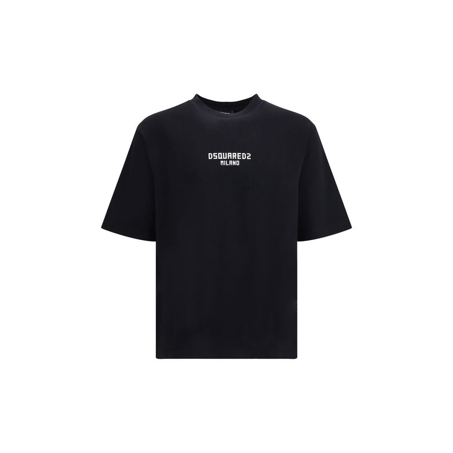 Black Cotton T-Shirt
