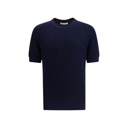Blue Linen T-Shirt