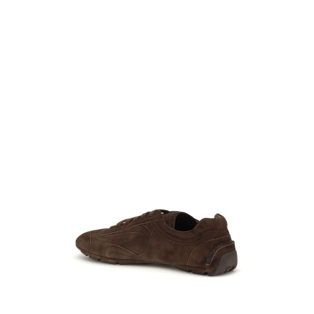 Brown Lamb Ovis Aries Aries Athletic Sneakers